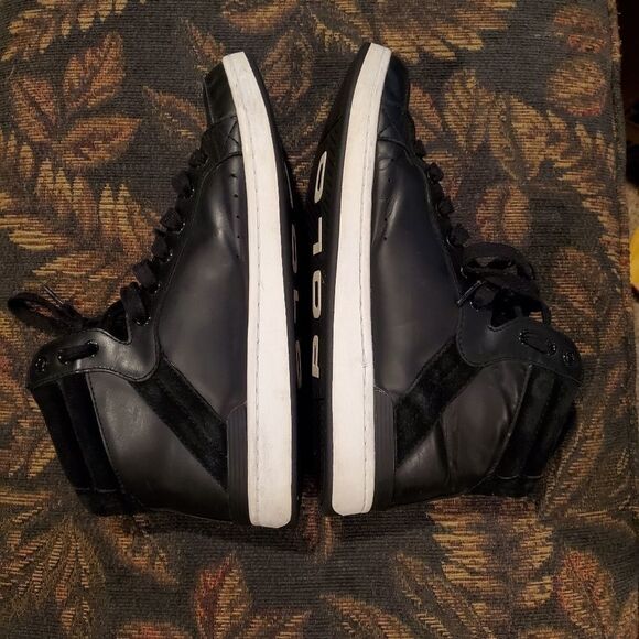 Ralph Lauren Talbert High Top Sneakers- 11D WW